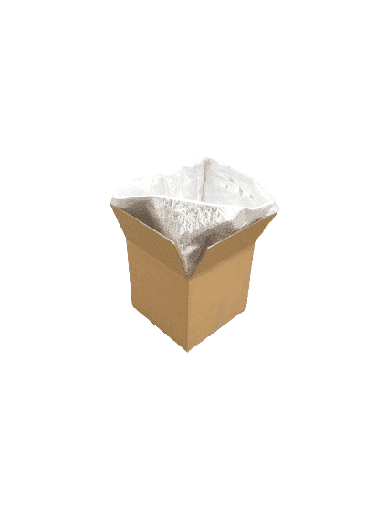 Faltbare Thermobox - 350 x 350 x 350 mm + (4-lagige Isoliertasche)