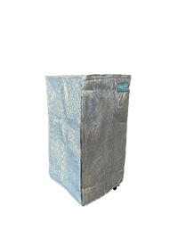 Wiederverwendbare Thermohaube für Rollcontainer 85 x 70 x 155 cm mit Klapptür