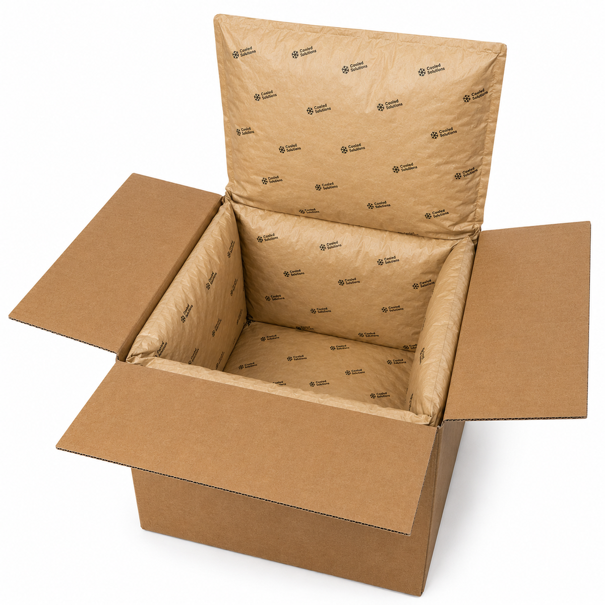 Isolierbox (L) 355 x 355 x 355 mm — komplett inkl. 2 Isoliners