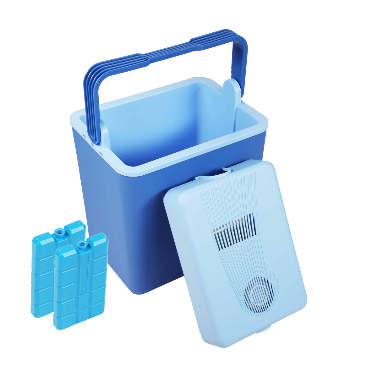 Kühlbox 32L mit 12-Volt Anschluss + 2 Kühlakkus
