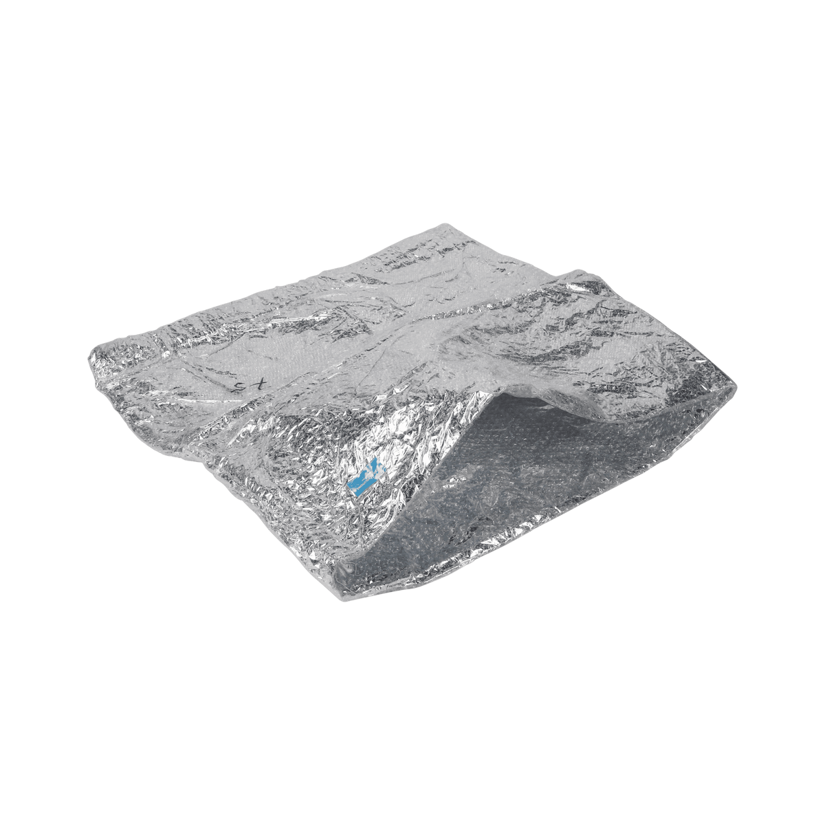 Isoliertasche 70cm x 70cm x 8mm (metallisiertes PET + Luftpolsterfolie)
