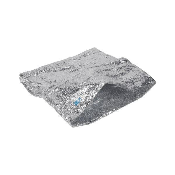 Isoliertasche 70cm x 70cm x 8mm (metallisiertes PET + Luftpolsterfolie)