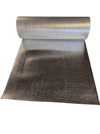 Isolierfolie auf Rolle 150cm x 50m x 4mm (Aluminium + Luftpolsterfolie)