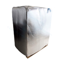 Isolierter Boden Blockpalette (130 x 150 cm) (Doppellagig)
